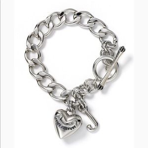 Authentic Juicy Couture Silver Bangle Bracelet
